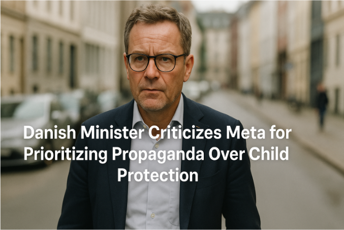 Danish Minister Criticizes Meta for Prioritizing Propaganda Over Child Protection